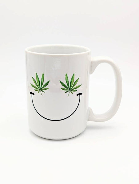 Weed Smile Cannabis Lover Coffee Mug