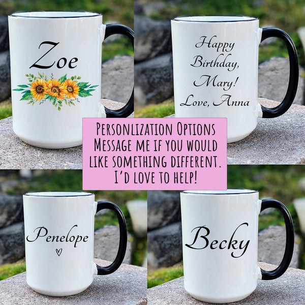 Coffee Makes Me Feel Less Murdery Mug
