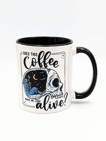 Does This Coffee Make Me Look Alive? Mug