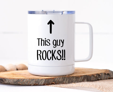 This Guy Rocks Mug