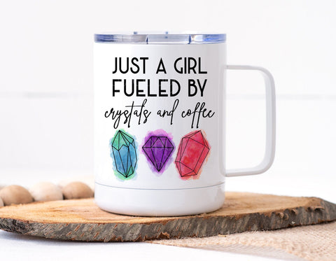 Fueled by Coffee and Crystals Mug