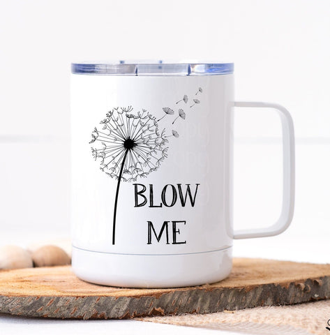 Blow Me Dandelion Mug