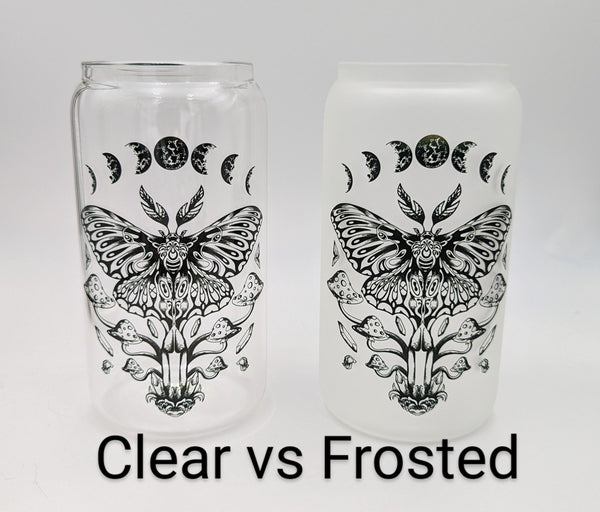 Moth Glass Cup