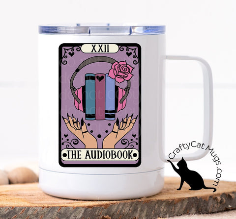 The Audiobook Tarot Card Mug