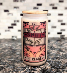 Smut Reader Tarot Card Glass Cup