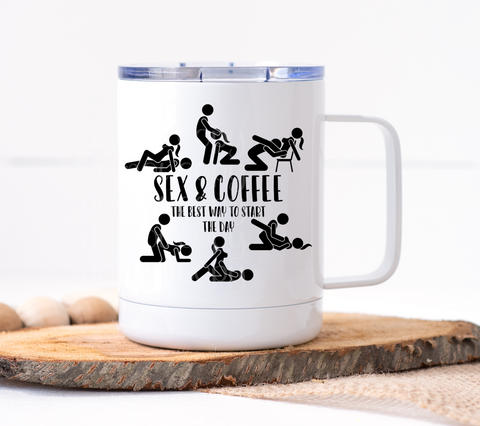 Mature Sex and Coffee Mug